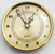 [WIC90GA] Clock 90mm Gold Face Arabic Numerals