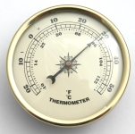 Thermometer 70mm Ivory Face 