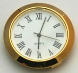 [QC36PWRG] Clock 36mm White Face Roman Numerals