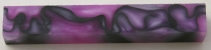 [PBAPBR] Acrylic Pen Blank Purple/Black Ribbon