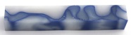 [PBAWPBLR] Acrylic Pen Blank White Pearl With Blue Ribbon