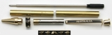 [PENAUSTBG] Slimline Pen Kit Australia Clip & Band Gold