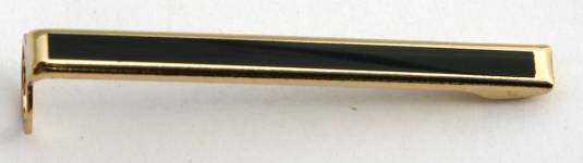 [PENCLBLK] Slimline Pen Clip Gold Black Stripe