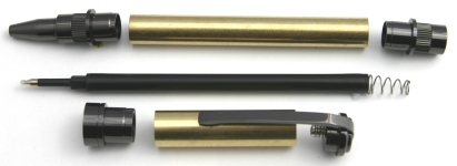 [PENGRADRGM] Graduate Rollerball Pen Kit Gun Metal 