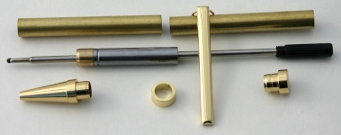 [PENSLCR3CLPG] Slimline Pen Kit Gold Sold in Lots Of 5
