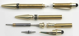 [PENSSG] Pen Kit Screw Driver Stylus Gold