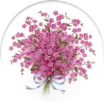  Pink Bouquet Single (150mm)