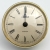 [QC1HRG72] Hermle Insert Clock 72mm Gold Face Roman Numerals