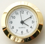[QC27MWAG] Insert Clock 27mm White Face Arabic