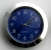 [QC37BLUAC] 37mm Insert Clock Blue Face Arabic Chrome Bezel