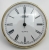 [QC7HRW103] Hermle Insert Clock 103mm White Face Roman Numerals  
