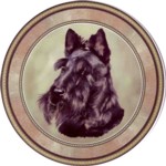  Scottish Terrier (R) Single (90mm)