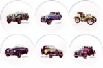 Vintage Cars 2 Set of 6 (90mm) 