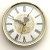 [WIC180CGIR]Clock 180mm Ivory Face Roman Numerals