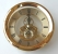 [WISC105GR] Skeleton Clock 105mm Dia. Gold Roman