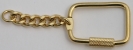 [ZBLKRG] Key Ring Barrel Lock Gold Colour Plated