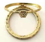 [HBLRG52] Round Box Hinge Gold 52mm