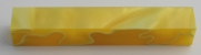 [PBAYPWR] Acrylic Pen Blank Yellow Pearl White Ribbon